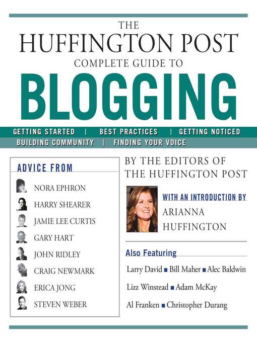Title details for The Huffington Post Complete Guide to Blogging by The editors of the Huffington Post - Wait list